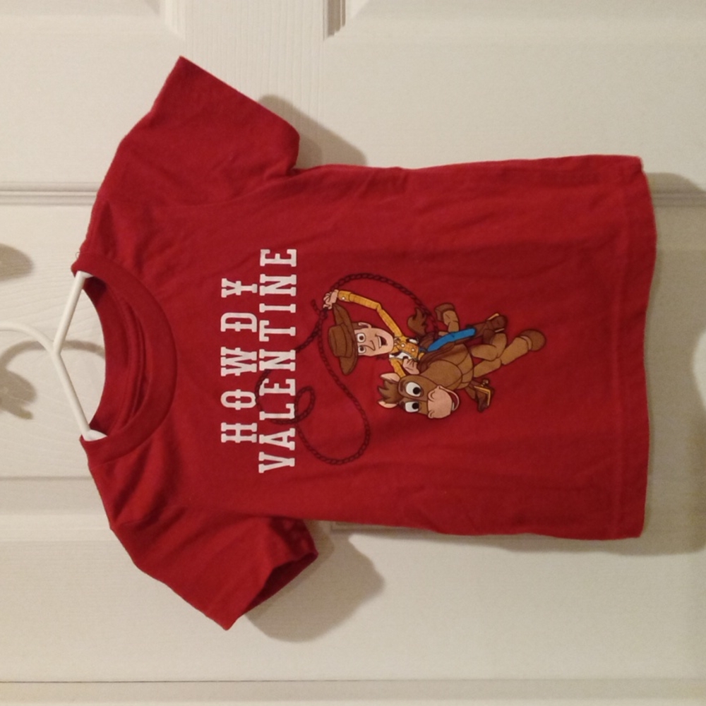 Pre-Loved / Gently Used / Excellent Condition Toy Story Valentine's Shirt 18m